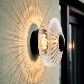 New Wave Optic Outdoor Wall Light